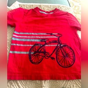 Hanna Anderson Kids T-Shirt with Bicycle PrintSuze 100 (4 T) EUC